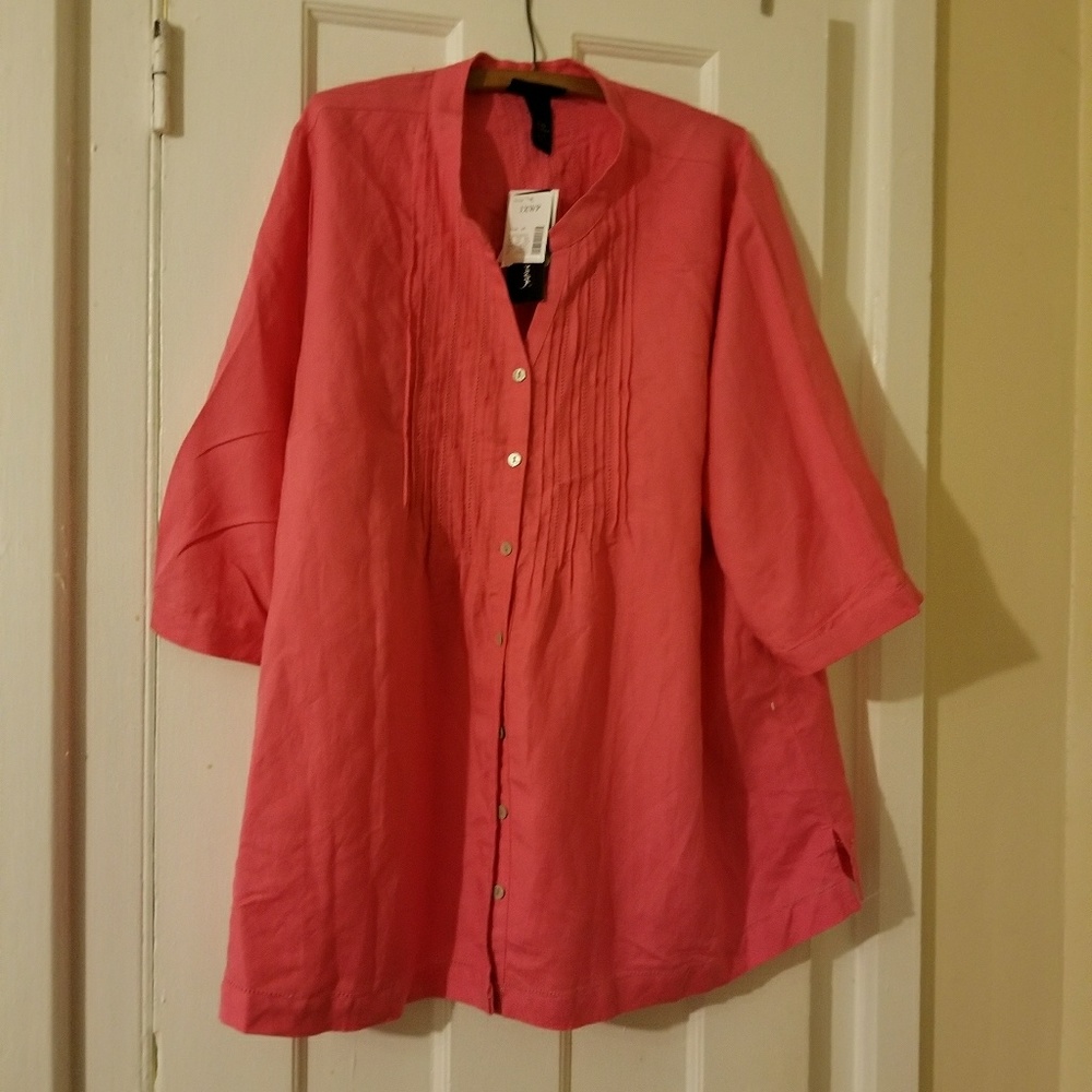 Maggie Barnes blouse 3X NWT